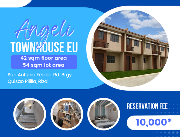 HOUSE MODEL: ANGELI TOWNHOUSE END UNIT