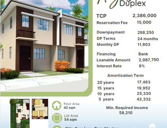 3-bedroom Duplex / Twin House For Sale in Legazpi Albay