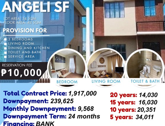 House and Lot Angeli Single Firewall | Sorsogon