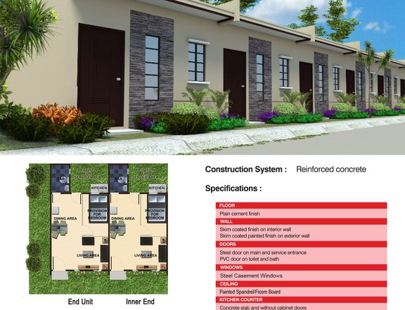 A Ready for Occupancy  Rowhouse For Sale in Sariaya Quezon