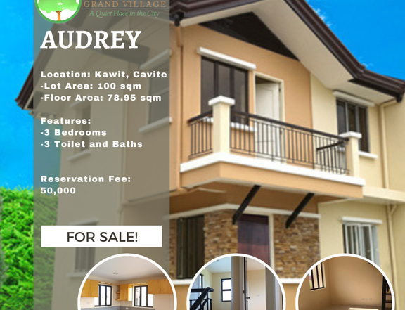 3BR Audrey Single Detached House For Sale in Antel General Trias