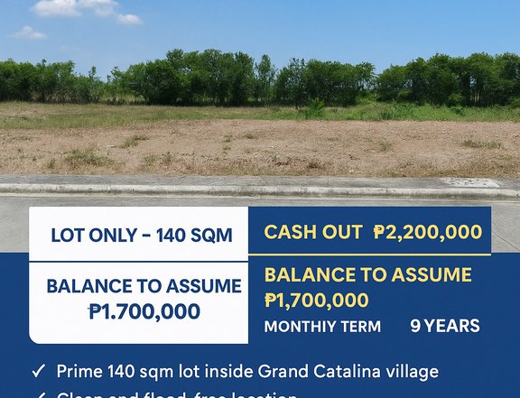 Lot only in Antel Grand Village