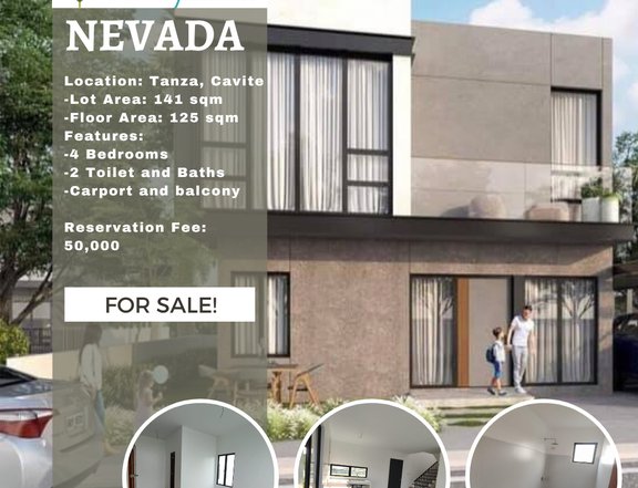 4BR Anyana Nevada Model Single Detached House For Sale in Tanza Cavite