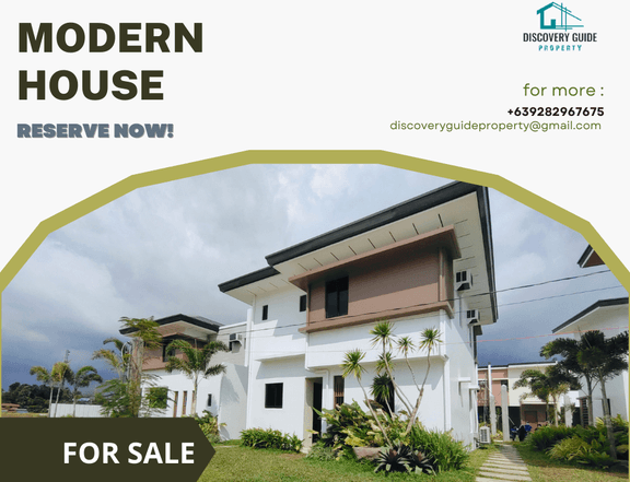 Available Modern House and Lot Nearby Outlet Lima Park Lipa City