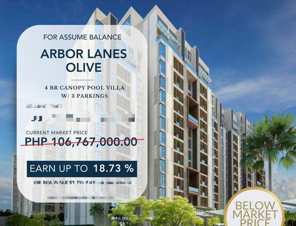 For Sale 4 Bedroom (4BR) | Below Market Price Condo Unit at Arbor Lanes, ARCA South Taguig