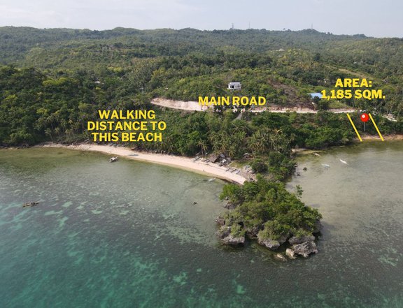 Stunning Beach Cliff Lot for Sale  San Francisco, Camotes Island, Cebu, Philippines - sunrise view