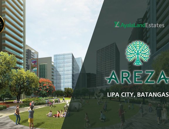 Ayala Land Estate Expansive 798 sqm Commercial Lot For Sale in Areza New Lipa City Batangas 10%DP