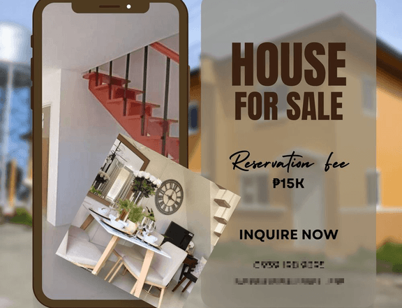 Pre Selling: 2 Storey and 2 Bedroom House Good For New Family