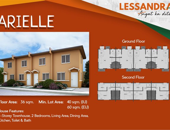 Ready For Occupancy 2-bedroom Townhouse For Sale in Balanga Bataan