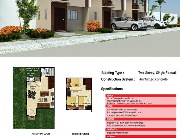 RFO 3- bedroom Single Attached House for Sale in Oton Iloilo