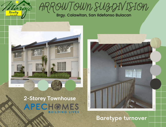 2-bedroom Townhouse For Sale in San Ildefonso Bulacan