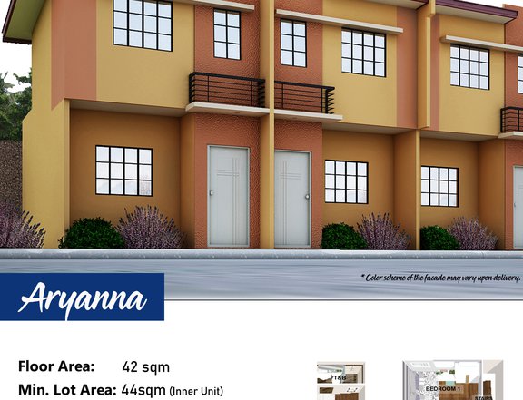 3-bedroom Townhouse For Sale in Pavia Iloilo