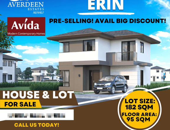 Prime House & Lot FOR SALE in Averdeen Estates Nuvali Laguna
