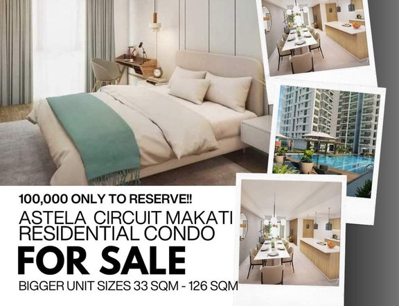 126.00 sqm 3-bedroom Condo For Sale in Makati Metro Manila