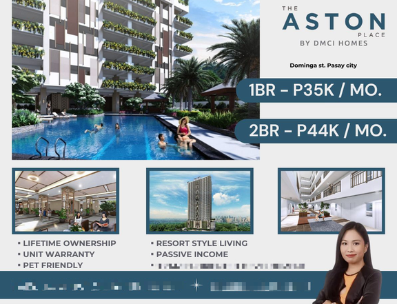 DMCI Condo for Sale in Pasay near La Salle Preselling The Aston Place 2 Bedroom