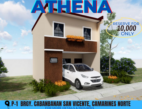 3-bedroom Lumina Athena Single Attached House For Sale in San Vicente