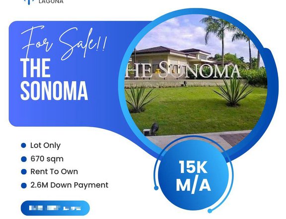 670 sqm Lot For Sale in Nuvali Santa Rosa Laguna