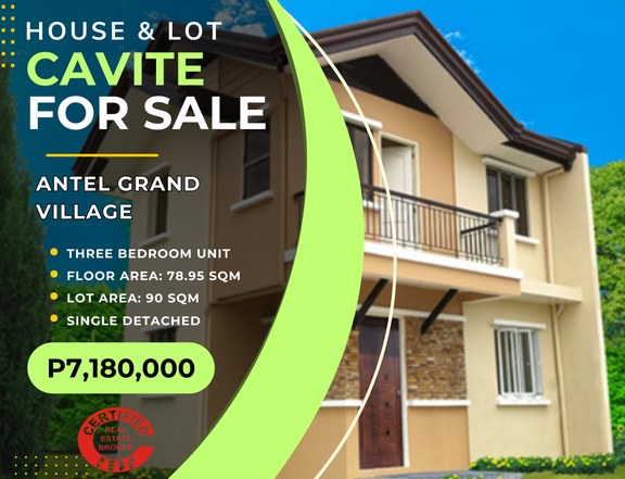 Antel Grand Village House for Sale in Cavite Ready for Occupancy 30minutes to MOA!