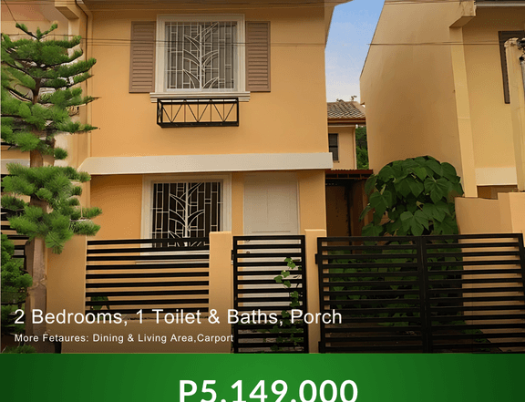 257K Rebate | 2-Storey Gated House in Camella Riverfront (RFO)