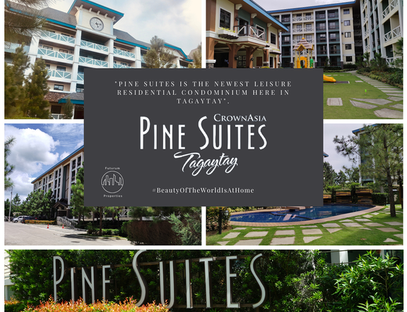 Crown Asia's Pine Suite 2BR and Studio Units for sale!