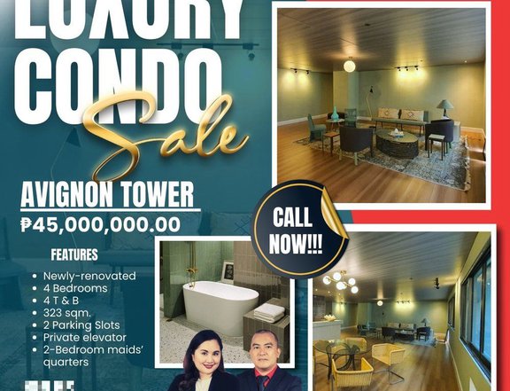 Spacious and Luxurious 4 Bedroom Unit for Sale at Avignon Tower