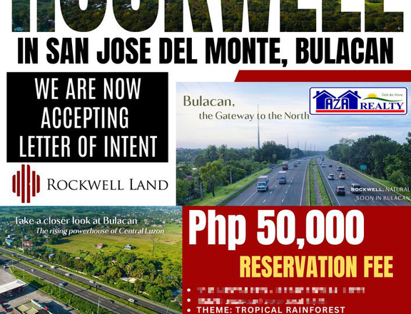 Rockwell Residential Lot For Sale in San Jose Del Monte Bulacan