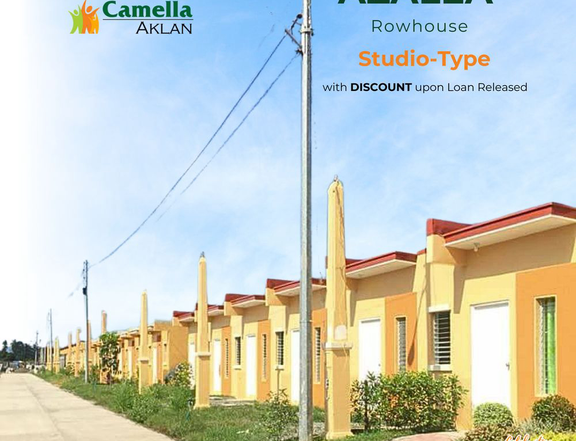 Ready For Occupancy 1-bedroom Rowhouse For Sale in Numancia Aklan