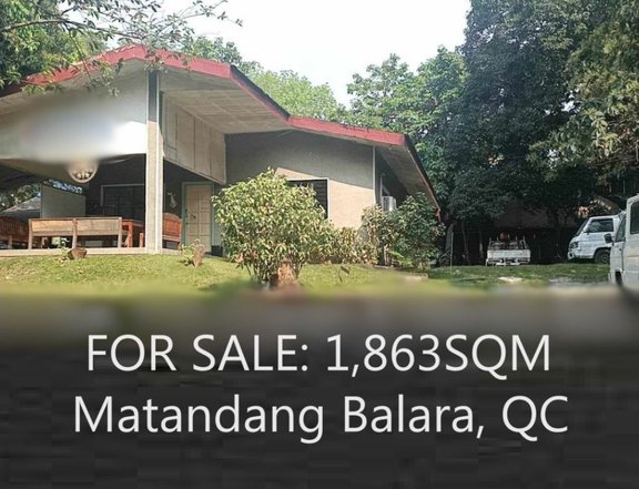 1,800sqm LOT Matandang Balara Quezon City