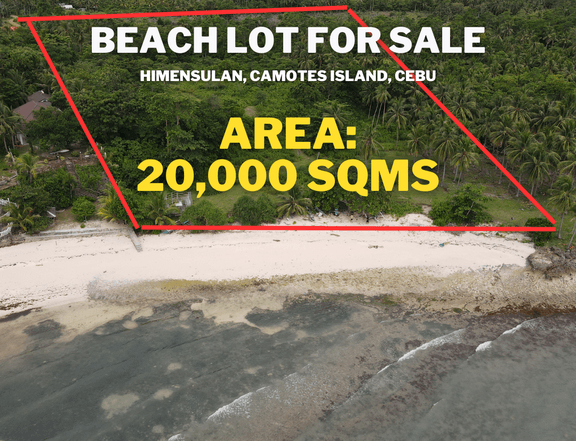 White Sand Beach Lot for Sale in Himensulan, Camotes Island, Cebu