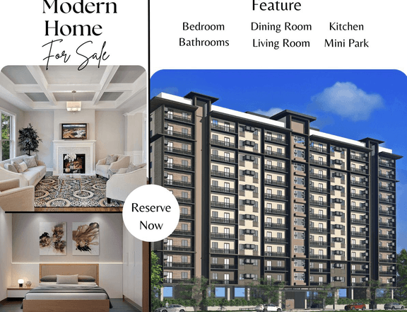 Pre selling Condominium in Naga City 1 BEDROOM-A w/ balcony