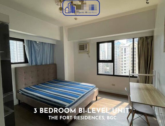 3-Bedroom Bi-Level Condo at The Fort Residences, BGC