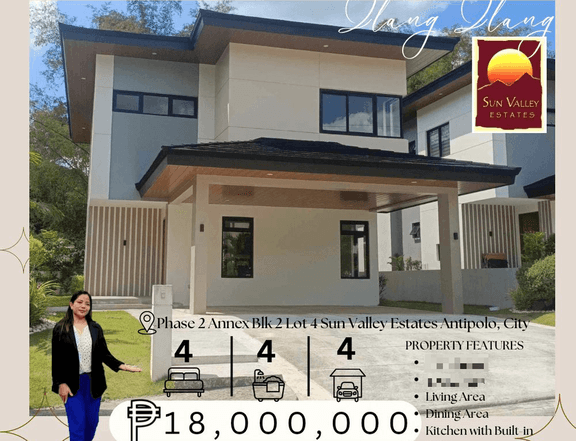 House and lot for sale in Sun Valley Estate Antipolo City