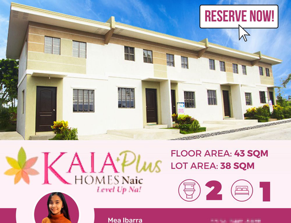 KAIA Homes Plus Naic 2 Bedroom Townhouse for Sale