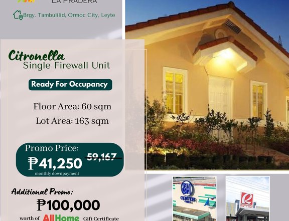 3-bedroom Bungalow Single Attached House For Sale in Ormoc City