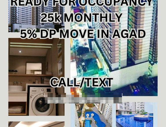 1 bedroom in Mandaluyong - rent to own- 5% dp to move in