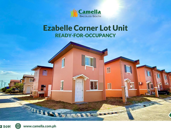 Corner Lot 2-Bedroom House and Lot Camella Bacolod South, Brgy. Alijis