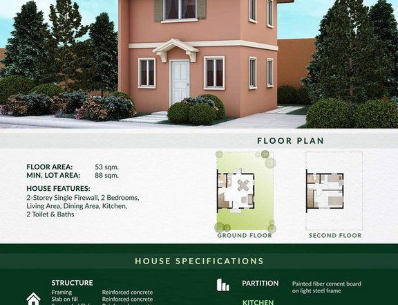 2-bedroom Single Detached House For Sale in San Jose Nueva Ecija