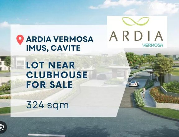 324 sqm Vacant Lot In Ardia Vermosa by Alveo Land For Sale in Imus Cavite