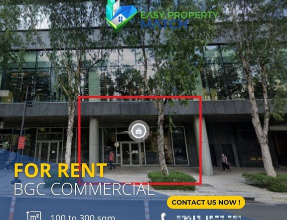 BGC Commercial Space Retail for Rent Lease Fort 30th 5th Ave Showroom