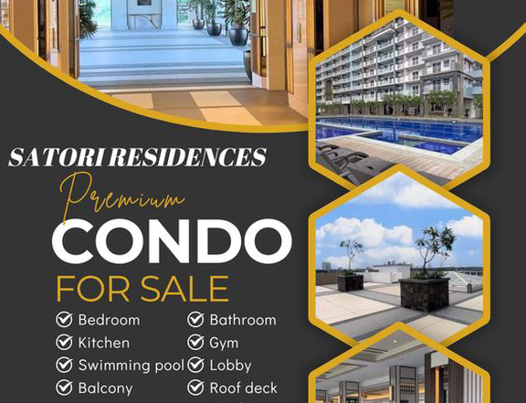 RUSH FOR SALE! 1BR 16K MONTHLY! RENT TO OWN CONDO IN PASIG SATORI RESIDENCES!