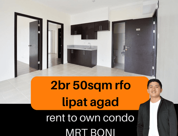 Rfo lipat agad 2br 50sqm condo . Pioneer woodlands connected to mrt