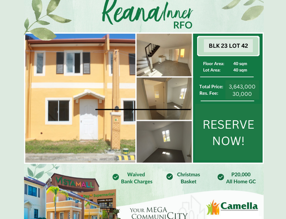 2-bedroom Townhouse For Sale in Dasmarinas Cavite