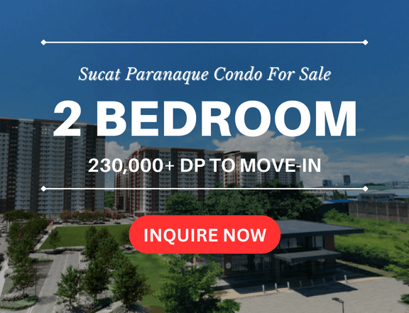 SMDC Bloom 2-bedroom Condo Like Rent-to-own Sucat Paranaque Near SLEX