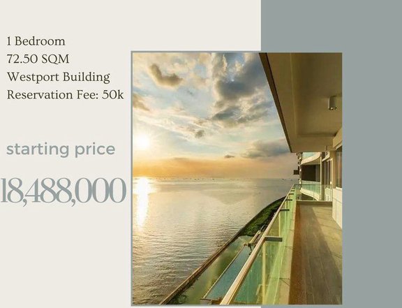OAK HARBOR 72.50 sqm 1-bedroom For Sale in Paranaque Metro Manila