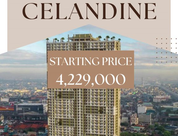 THE CELANDINE 31 sqm 1-bedroom For Sale in Quezon City, Metro Manila