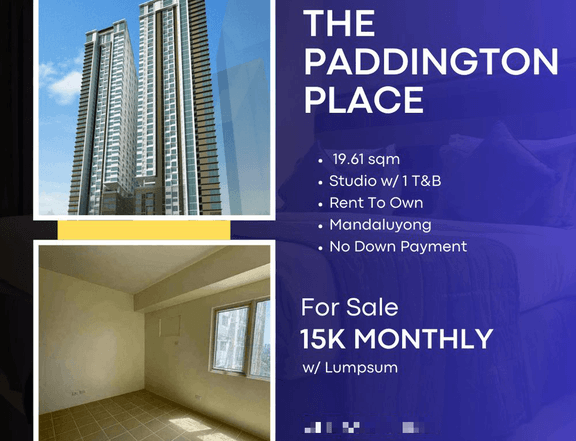 15K Monthly Condo for Sale in Mandaluyong, Ortigas, Makati Rent To Own