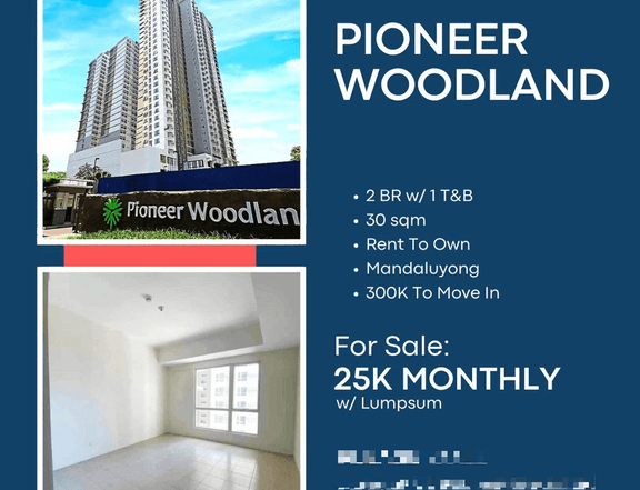 30.00 sqm 2 BR Condo For Sale in Mandaluyong as low as 25K Monthly near Ortigas/Pasig