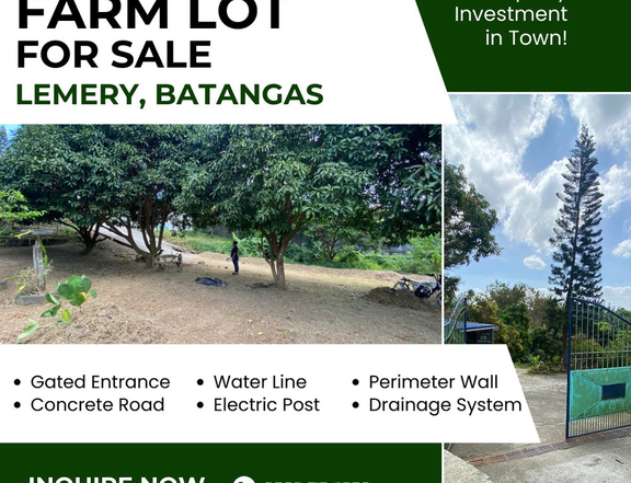 I am selling Residential Farmlot in Lemery Batangas near Fantasy World