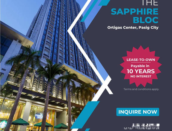 Rent to Own Condo in Ortigas, Pasig City