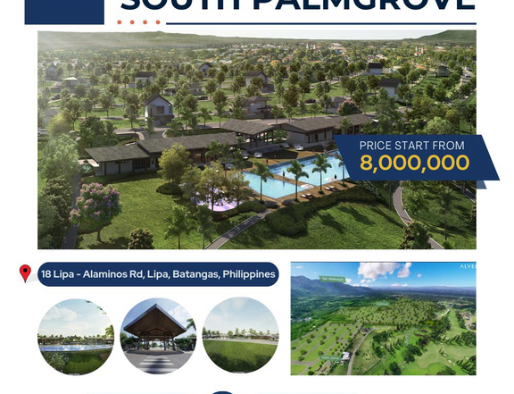 South Palmgrove Pre-Selling Residential Lot at Lipa, Batangas by ALVEO